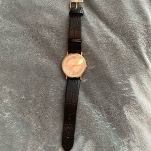 Emporio Armani Watch with Leather Strap